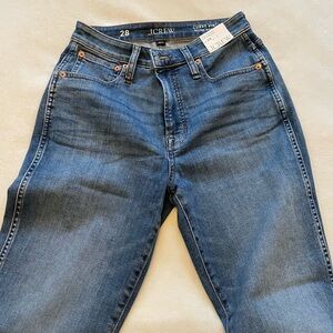 J. Crew curvy vintage slim straight jeans